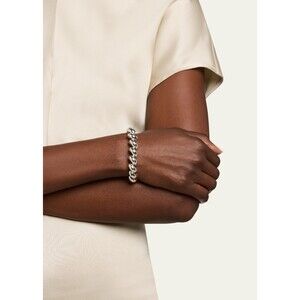 LIE STUDIO The Edith Bracelet  Sterling Silver-plated Brass NWB